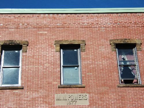 Powers Building - Date stone