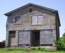 Palmer Restaurant - Front facade - Concrete construction; Town of Sackville