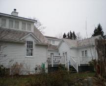 Rear Elevation, Taffrail Cottage, Chester, Nova Scotia, 2007.; Heritage Division, Nova Scotia Department of Tourism, Culture and Heritage, 2007.