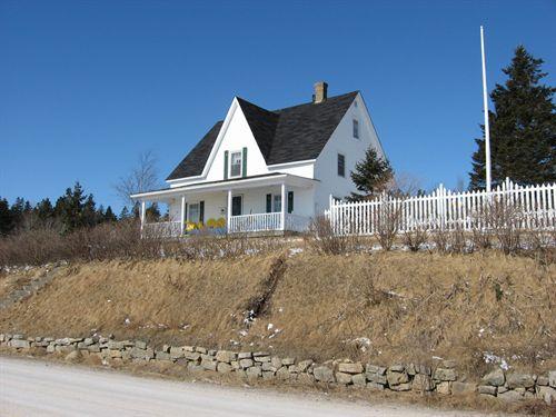 Front and east side view