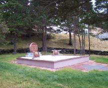 Side view of the Mother M. Bernard Kirwan Memorial. Photo taken December, 2005.; HFNL/Andrea O'Brien 2005