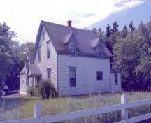 Showing two wall dormers with round arch windows; Alberton Historicial Preservation Foundation, 2006