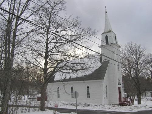 Smith's Cove United Church, Side Perspective