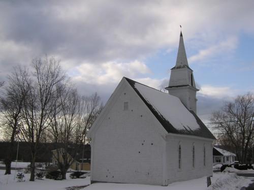 Smith's Cove United Church, Rear Perspective