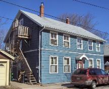 Showing south west elevation; City of Charlottetown, Natalie Munn, 2007