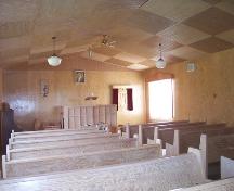 Intérieur de l'Église unie - Hilton, Hilton, 2006; Historic Resources Branch, Manitoba Culture, Heritage and Tourism, 2006
