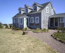 side view of circa 1790's house with additions; Town of Sackville