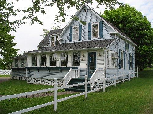 Maison de la Fondue - La façade avant 