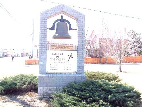 Old Saint-Jacques Church Bell Monument