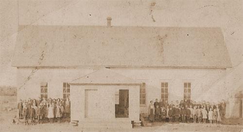 La première école de Saint-Antoine