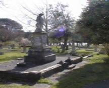 View of Ross Bay Cemetery, 2004.; City of Victoria, Liberty Walton, 2004.