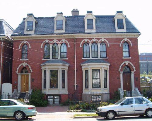 West-Osler House (left), West-Buley House (right)
