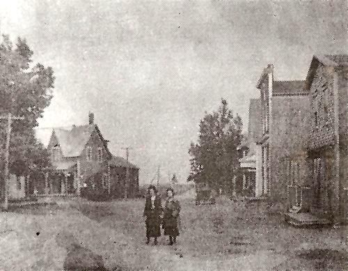 Rue Principale avant le feu de 1922