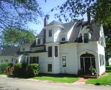 Front facade - Early entrance style; Town of Sackville
