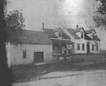 Résidence Eustache Bourque - vue historique de la résidence; City of Dieppe