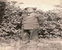 Photo of a young Louis J. Robichaud; Valmond Léger Collection