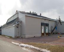 Association des Pêcheurs de Bas-Cap-Pelé Lobster Plant - north view; Village of Cap-Pelé