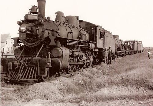 The Moncton-Bouctouche train