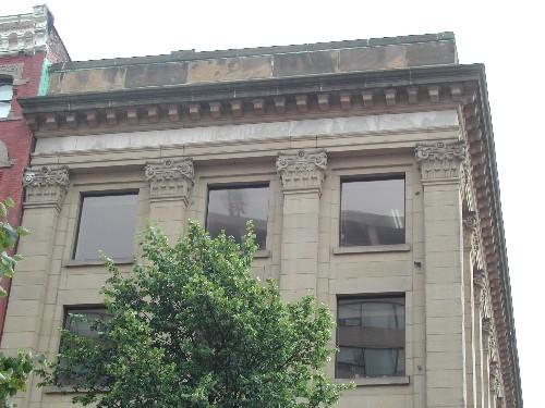 Royal Bank of Canada Building - cornice