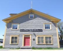 Front elevation, McGill Office Building, Shelburne, Nova Scotia, 2007.
; Heritage Division, NS Dept. of Tourism, Culture and Heritage, 2007.