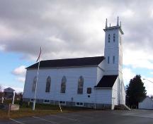 St. Paul's Anglican Church, front and side elevations, 2004.; City of Miramichi