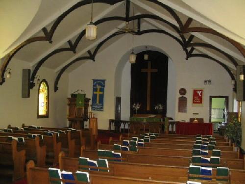 Church interior.