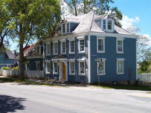 Front and north elevations