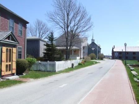 Lookng south down Dock Street