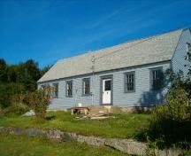 Front elevation, Ryer-Davis House, Shelburne, Nova Scotia, 2005.
; Heritage Division, NS Dept. of Tourism, Culture and Heritage, 2005.