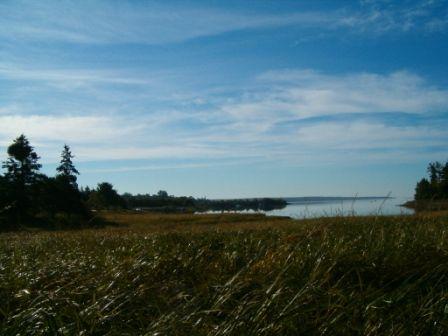 View of Shelburne Harbour from Ryer-Davis House