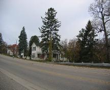 Looking north west along the street; Municipality of Clarington