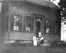 The house as it was prior to c. 1910; City of Windsor