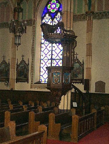 Assumption Church, 1793 pulpit
