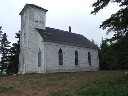 Front and east elevation, King Seaman Church