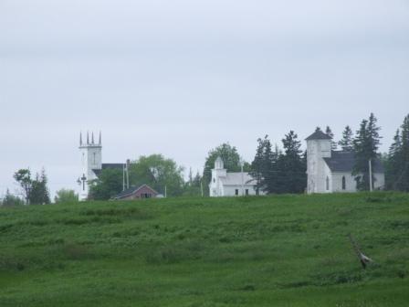 St. Denis, School Museum, Seaman Churh (l-r)