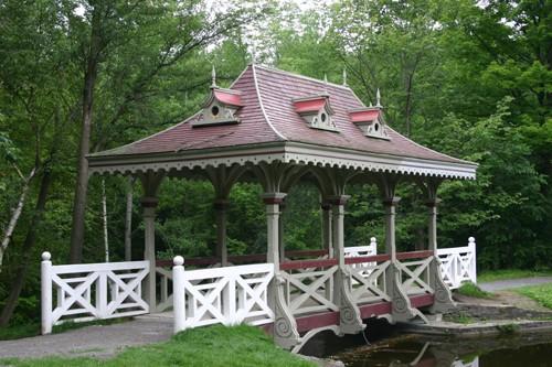 View of Pagoda Bridge in Jackson Park