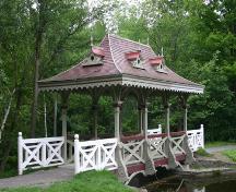 View of Pagoda Bridge in Jackson Park, City of Peterborough, 2004; City of Peterborough, 2004