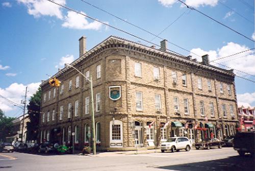 View of the north and west facades – August 2003