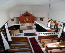 Intérieur de l'Église catholique romaine St. Michael's of Archangels, Meleb, 2006; Historic Resources Branch, Manitoba Culture, Heritage and Tourism, 2006