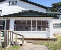 Veranda detail of Inkster House (Bleak House), Winnipeg, 2006; Historic Resources Branch, Manitoba Culture, Heritage and Tourism 2006