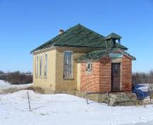 Exterior view of the front entranceway.; Mike Fedyk, 2007.