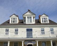This photograph illustrates the upper balcony, 2007; Town of St. Andrews