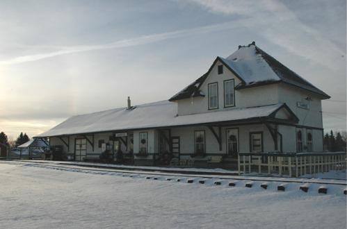North and east elevations