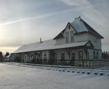 Canadian Northern Railway (CNoR) Station, Camrose (December 2005); Alberta Culture and Community Spirit, Historic Resources Management Branch, 2005