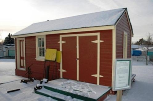 East and north elevations