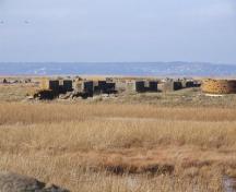 Remains of Fort Lawrence Terminus, Fort Lawrence, Nova Scotia, 2006.
; Heritage Division, NS Dept. of Tourism, Culture and Heritage, 2006.