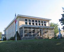 Sisters of the Congregation of Notre-Dame Convent, north and west façades of the building.; Village of Saint-Louis-de-Kent