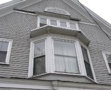 Henry Lawrence House, facade detail, 2004; Heritage Division, NS Dept. of Tourism, Culture, and Heritage, 2004