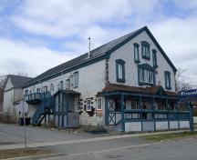 This photograph shows the contextual view of the building and illustrates its massing, 2007; Town of St. Andrews