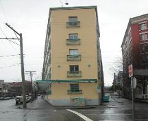 Exterior view of 118 Alexander Street; City of Vancouver 2004